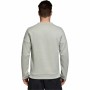 Felpa senza Cappuccio Uomo Adidas Zne Crew Gr Grigio chiaro