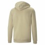 Felpa con Cappuccio Uomo Puma Beige