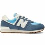 Scarpe Sportive per Bambini New Balance 574 Lifestyle Azzurro