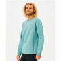 Felpa senza Cappuccio Uomo Rip Curl Vaporcool Azzurro Chiaro