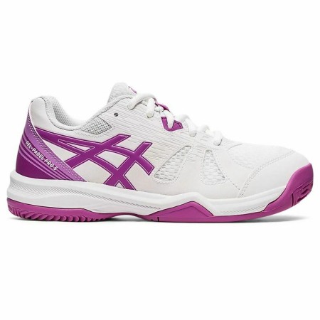 Scarpe Sportive per Bambini Asics Gel-Padel Pro 5 Rosa Bianco