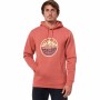 Felpa con Cappuccio Uomo Rip Curl Down The Line Salmone