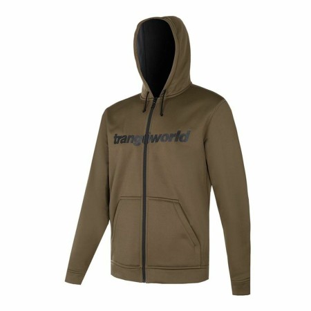 Giacca Sportiva da Uomo Trangoworld Ripon Marrone Con cappuccio