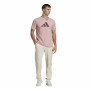 Maglia a Maniche Corte Uomo Adidas Future Icons Rosa chiaro