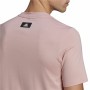 Maglia a Maniche Corte Uomo Adidas Future Icons Rosa chiaro