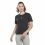 Maglia a Maniche Corte Donna Reebok Tape Pack Nero