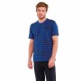 Maglia a Maniche Corte Uomo Adidas Stripty SJ Azzurro