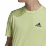 Maglia a Maniche Corte Uomo Adidas Aeroready Designed 2 Move Verde