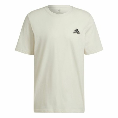 Maglia a Maniche Corte Uomo Adidas Essentials Feelcomfy Bianco