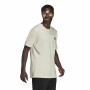 Maglia a Maniche Corte Uomo Adidas Essentials Feelcomfy Bianco