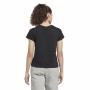 Maglia a Maniche Corte Donna Reebok Vector Nero