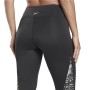 Leggings Sportivo da Donna Reebok Nero