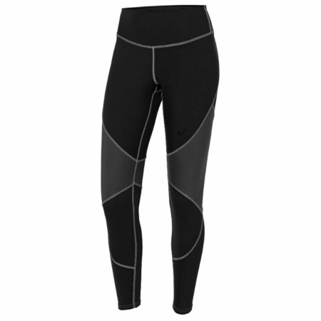 Leggings Sportivo da Donna Joluvi Grigio Nero