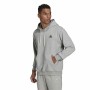 Felpa con Cappuccio Uomo Adidas Essentials Feelcomfy Grigio