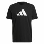 Maglia a Maniche Corte Uomo Adidas Future Icons Logo Nero