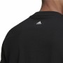 Maglia a Maniche Corte Uomo Adidas Future Icons Logo Nero