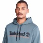 Felpa con Cappuccio Uomo Timberland WWES Azzurro