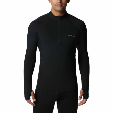 Maglia a Maniche Lunghe Uomo Columbia Midweight Stretch Nero