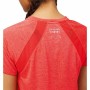 Maglia a Maniche Corte Donna New Balance Impact Run Arancio