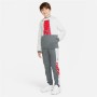 Pantalone di Tuta per Bambini Nike Sportswear Bianco Grigio scuro