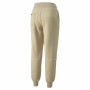 Pantalone di Tuta per Adulti Puma Colorblock Beige Donna