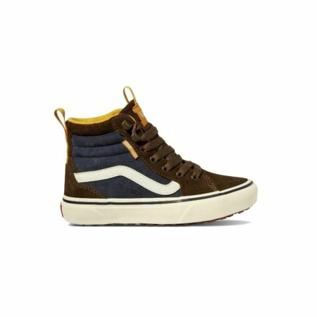 Scarpe da Tennis Casual Bambino Vans YT Filmore Hi VansGuard Azzurro Marrone