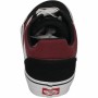 Scarpe da Tennis Casual Uomo Vans Ward Deluxe Rosso Granato Nero