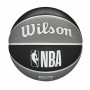 Pallone da Basket Wilson Nba Team Tribute Brooklyn Nets Nero Caucciù Taglia unica 7