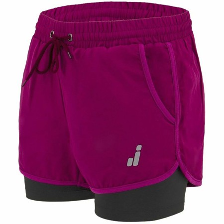 Pantaloncini Sportivi da Donna Joluvi Meta Duo Viola