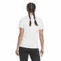 Maglia a Maniche Corte Donna Reebok Bianco