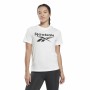 Maglia a Maniche Corte Donna Reebok Bianco