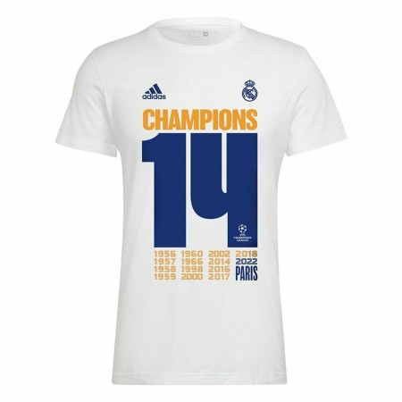 Maglia da Calcio a Maniche Corte Uomo Adidas Real Madrid Champions 2022