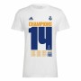 Maglia da Calcio a Maniche Corte Uomo Adidas Real Madrid Champions 2022