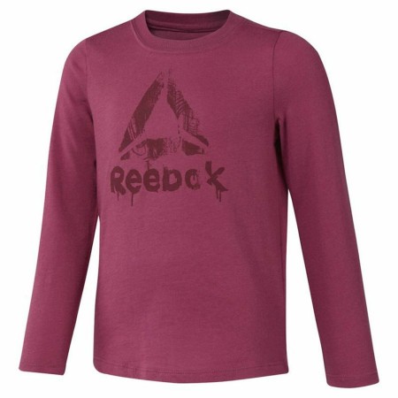 Maglia a Maniche Lunghe Donna Reebok Essentials Viola