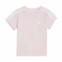 Completo Sportivo per Neonati Adidas Three Stripes Rosa