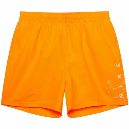 Costume da Bagno Bambino Nike Arancio 4"