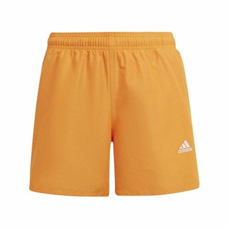 Costume da Bagno Bambino Adidas Badge of Sport Arancio