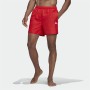 Costume da Bagno Uomo Adidas Solid Rosso