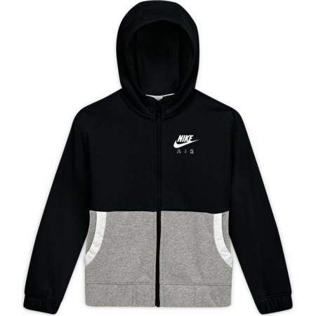 Giacca Sportiva da Bambini Nike Air Nero