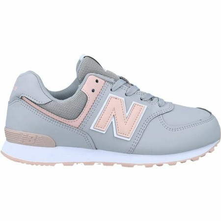 Scarpe Casual da Donna New Balance 574 Grigio Rosa