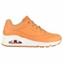 Scarpe Sportive da Donna Skechers Stand On Air Corallo Arancio