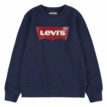 Felpa senza Cappuccio Bambino Levi's 9079 Blu scuro