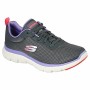 Scarpe Sportive da Donna Skechers Flex Appeal 4.0 Brilliant View Grigio scuro