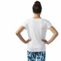 Maglia a Maniche Corte Donna Reebok Floral Easy Crossfit Bianco