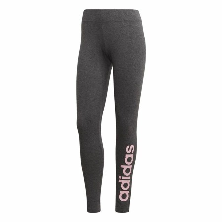 Leggings Sportivo da Donna Adidas Essentials Linear Grigio scuro