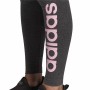 Leggings Sportivo da Donna Adidas Essentials Linear Grigio scuro