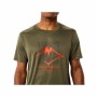 Maglia a Maniche Corte Uomo Asics FUJITRAIL Verde