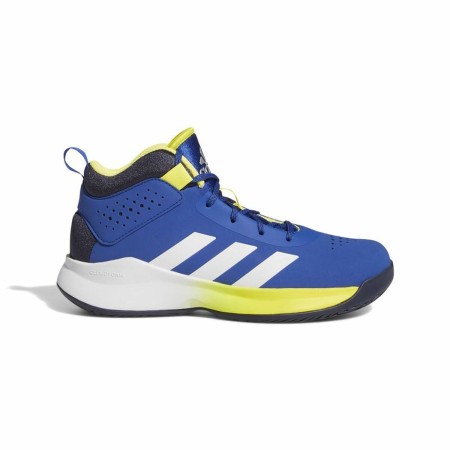 Scarpe da Basket per Bambini Adidas Cross Em Up 5 Azzurro