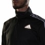 Giacca Sportiva da Uomo Adidas Marathon 3 Stripes Nero