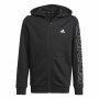 Giacca Sportiva da Bambini Adidas Essentials Nero